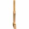 Ekena Millwork Richland Rough Sawn Timber Gable Bracket, Western Red Cedar, 96"W x 32"H x 2"D x 4"F, 8/12 Pitch GBW096X32X0204RIC00RWR - alternate 4